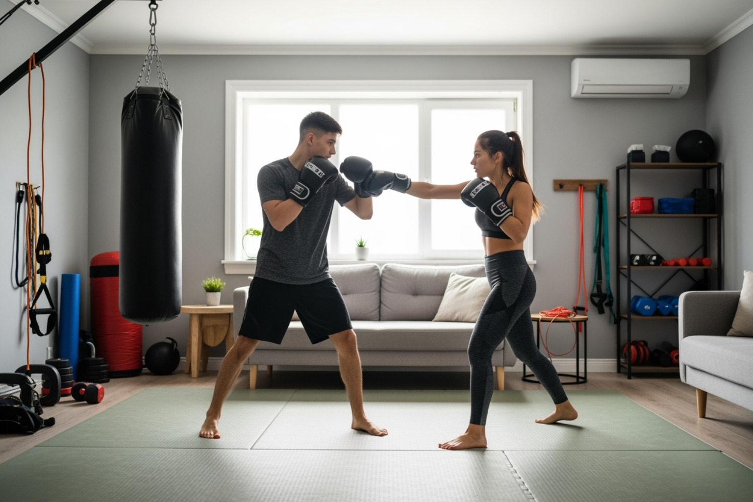 Home combat training